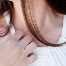 Load image into Gallery viewer, Geometric Adjustable Sterling Silver Ring