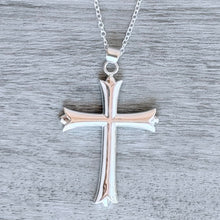 Load image into Gallery viewer, Sterling Silver Cross Necklace
