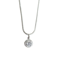 Load image into Gallery viewer, Zircon Pendant Necklace
