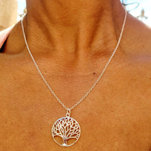 Load image into Gallery viewer, Tree Sterling Silver Necklace
